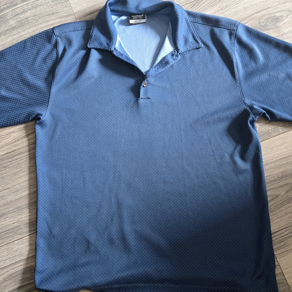 Nike Blue Polo Shirt Classic Fit
